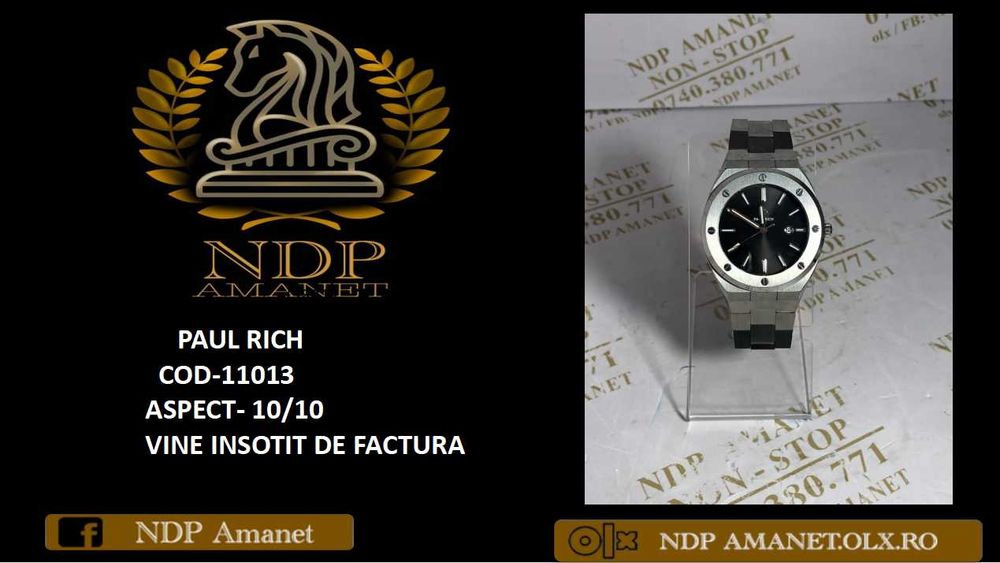 NDP Amanet Calea Mosilor 298 CEAS PAUL RICH ( 11013)