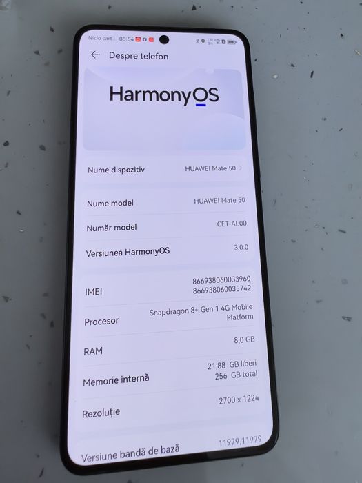 Huawei mate 50 8gb RAM 256 Rom