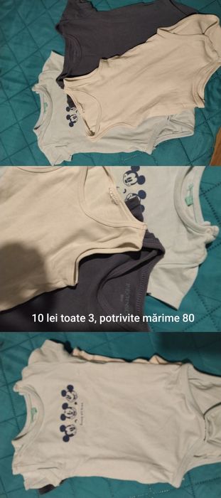 Haine bebe băiețel, mărimi 74- 80