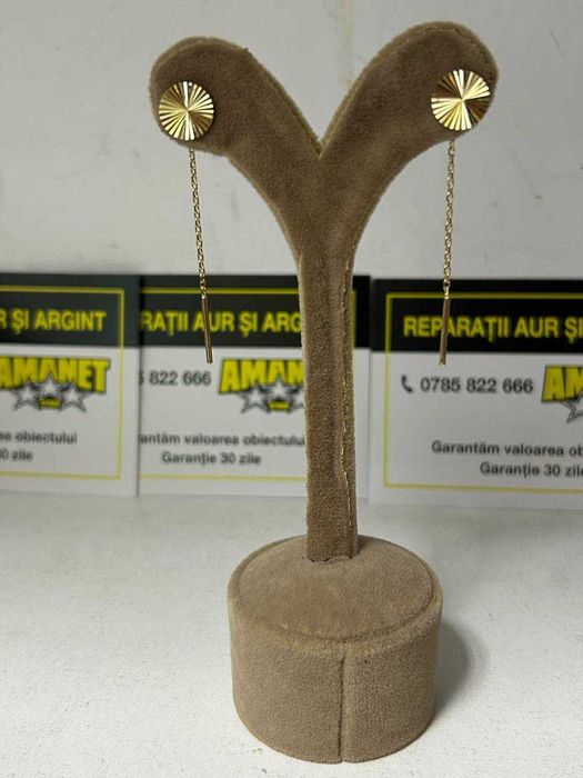 cercei aur 14k (m3) staramanet