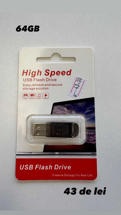 Stick-USB 64GB, Negru