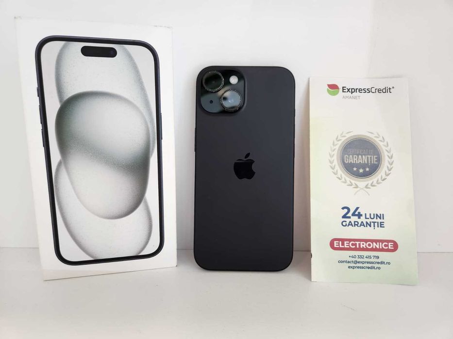 Iphone 15 128Gb (Ag8 Tudor1/B74072) – Garantie 2 Ani!