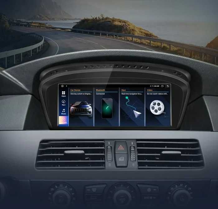 Navigatie Android BMW E60 / E90 4GB / 8GB RAM