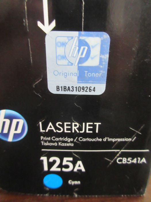 Cartușe imprimantă HP 125A original CB541A, CB542A, CB543A