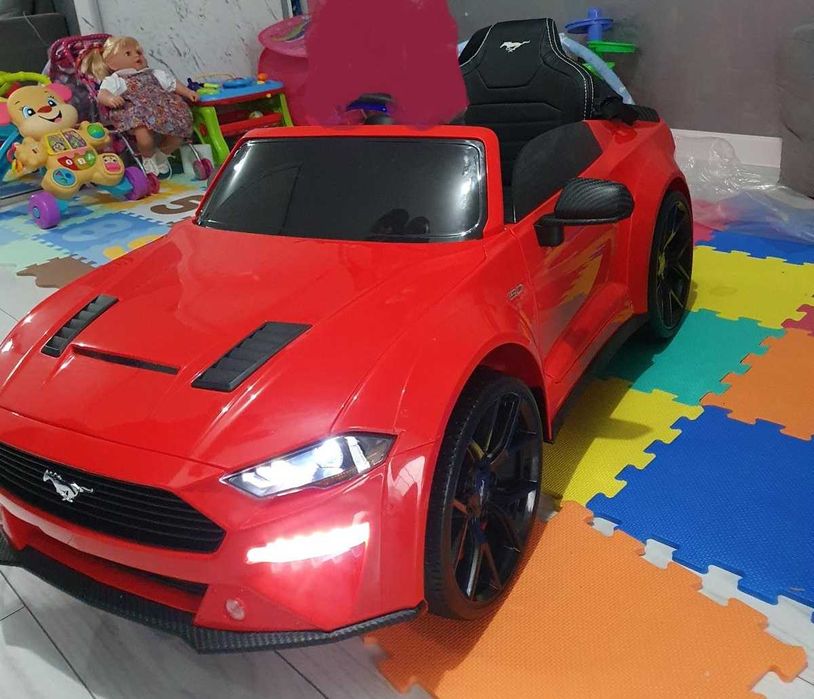 Masinuta electrica pentru copii Ford Mustang Rosu