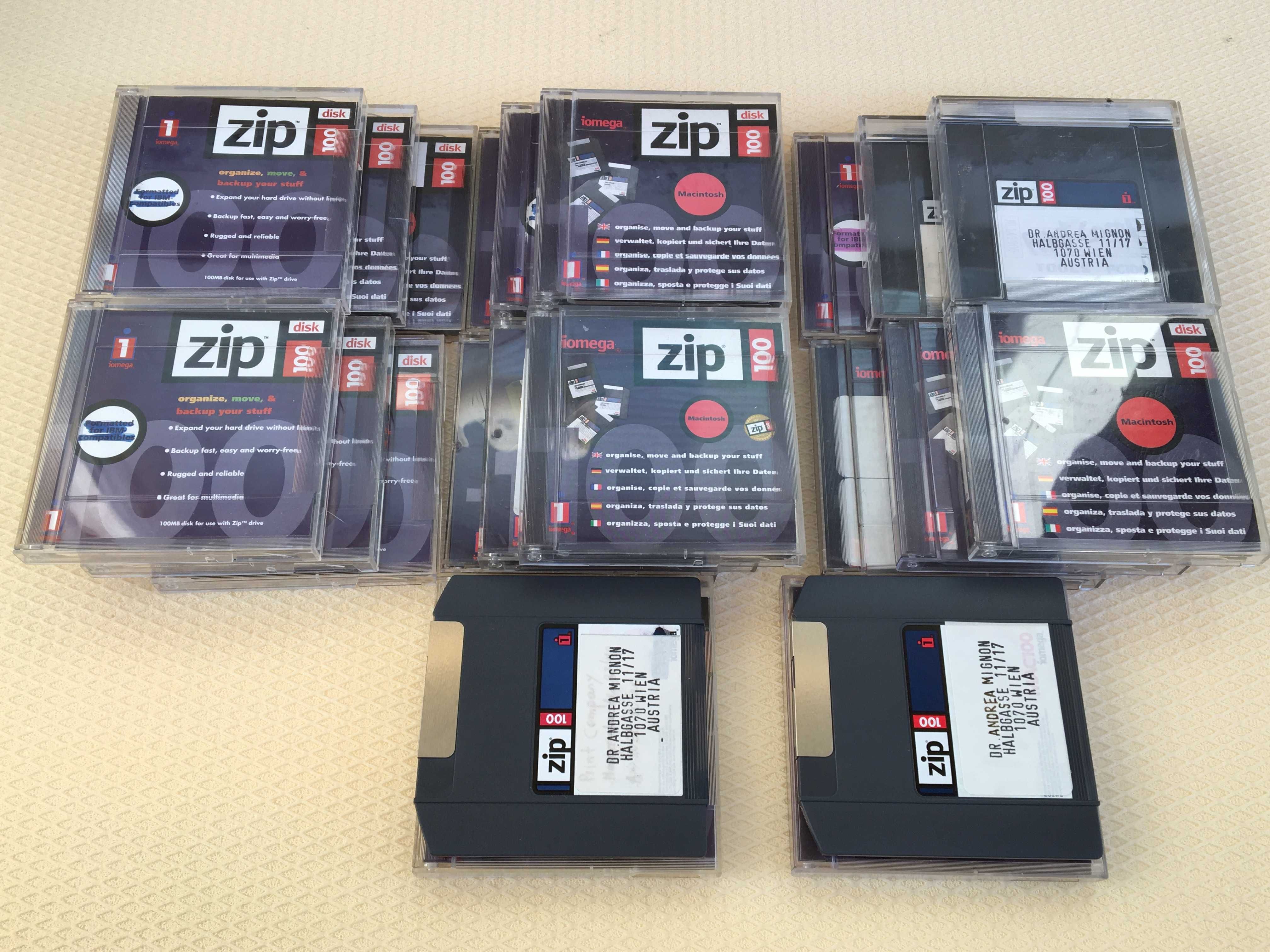 iOmega ZIP Disk 100MB Diskete