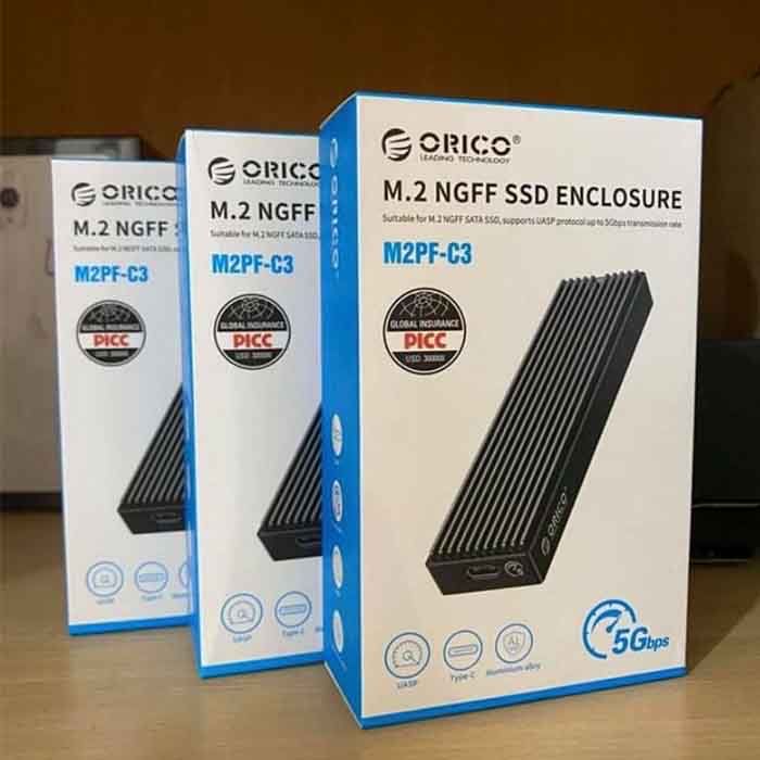 Orico ssd m.2 case