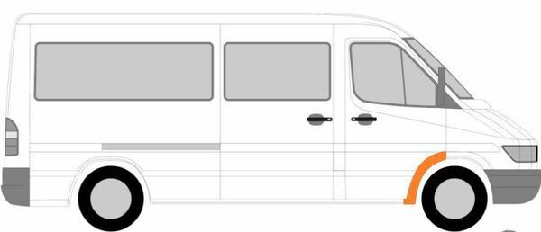 Вежди за MERCEDES SPRINTER / VW LT 1995-2006