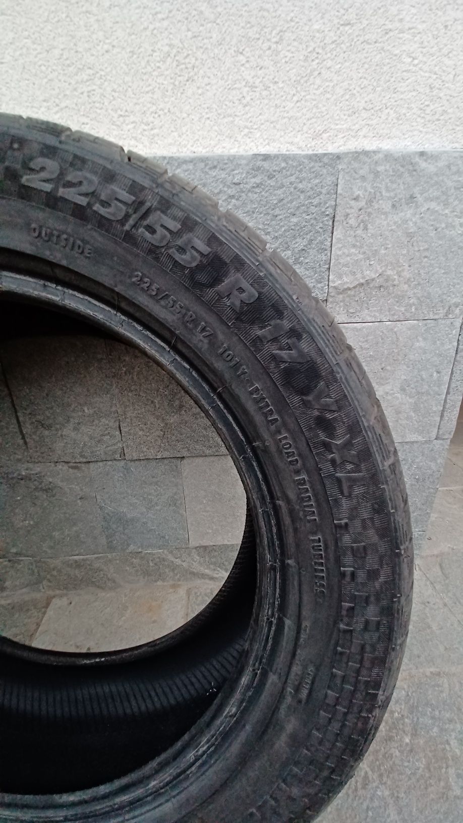 2 Летни гуми Continental Sportiva 225/55 R17 +2 гуми Pirelli