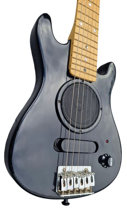 Chitară Electrică Burswood 30” Mini  Black In-Built Speaker 9V 1/4