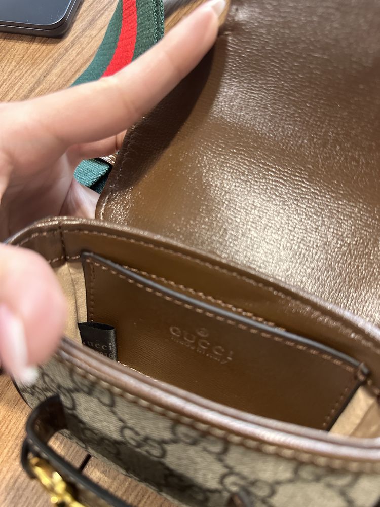 Чанта Gucci horsebit 1955 mini purse