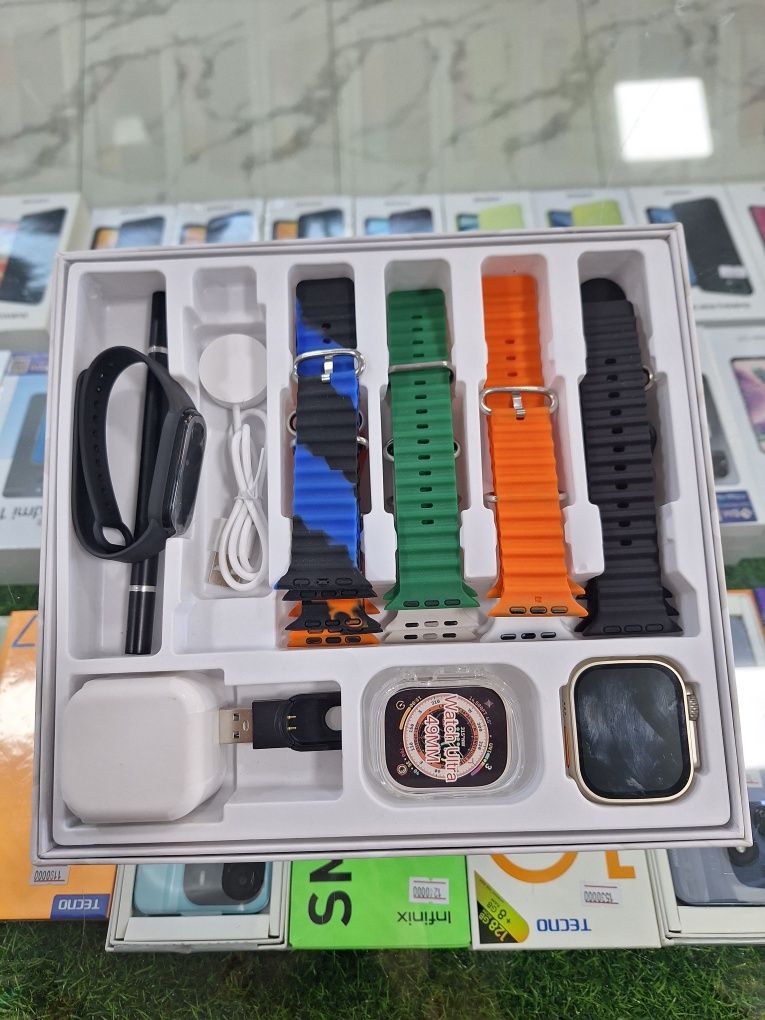 Smart watch T30 ultra yengi ishlatilmagan: