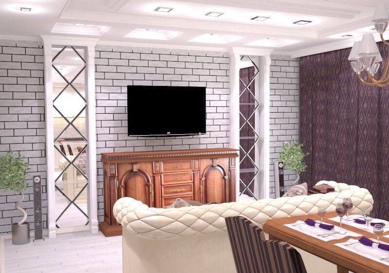 3D panel loft kirpoch кирпич