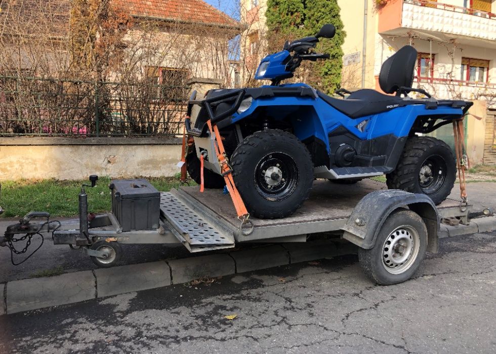 Inchiriere remorca transport Moto, ATV, Side by Side