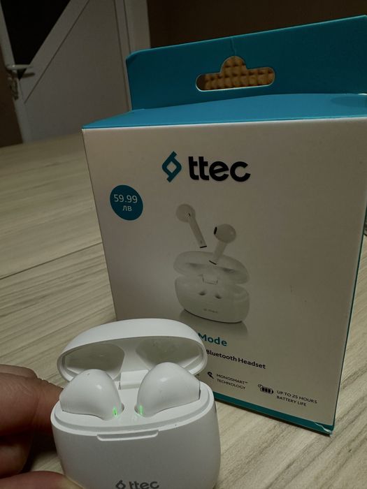 Слушалки ttec Mode ЧИСТО НОВИ