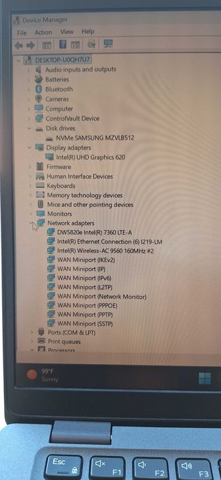 Laptop Dell 5400, 14 inch i5 gen 8 NVMe 512GB 8GB RAM Windows 11