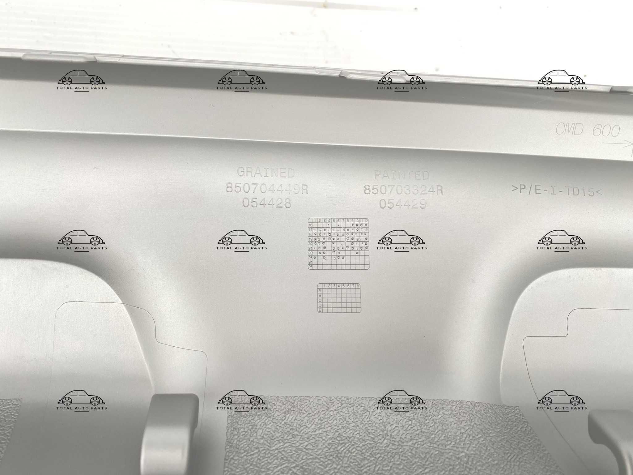 Spoiler inferior bara spate Renult Captur 1 facelift 2017+ nou OE
