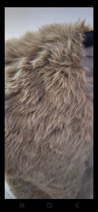 Vesta blana artificiala Koton