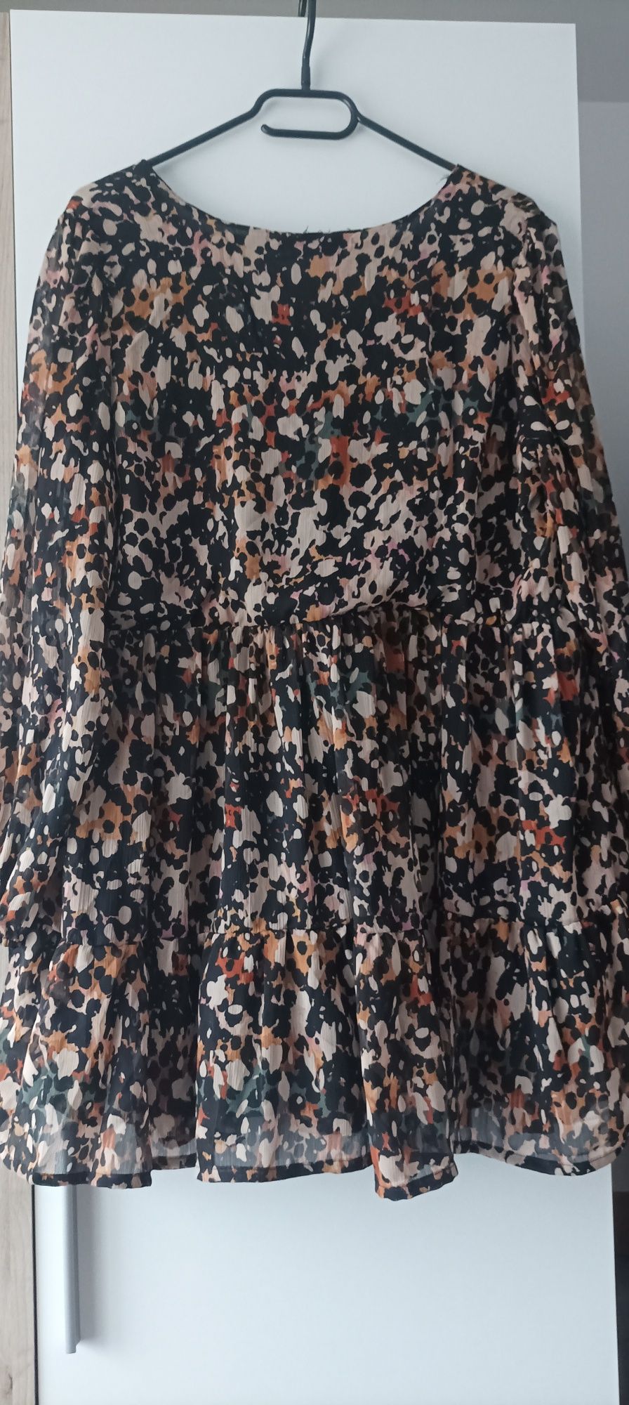 Rochie imprimeu multicolor