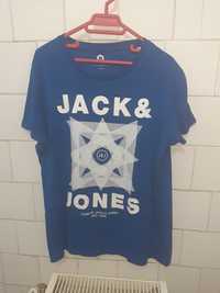 Tricou marca jack JONES mărime xl culoare albastru