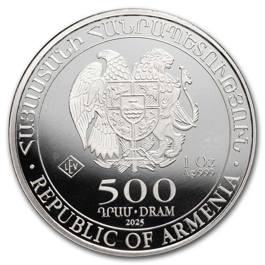 СРЕБРО 1 OZ 999 Австралия, Армения, Гана, Камбоджа, Нова Зеландия