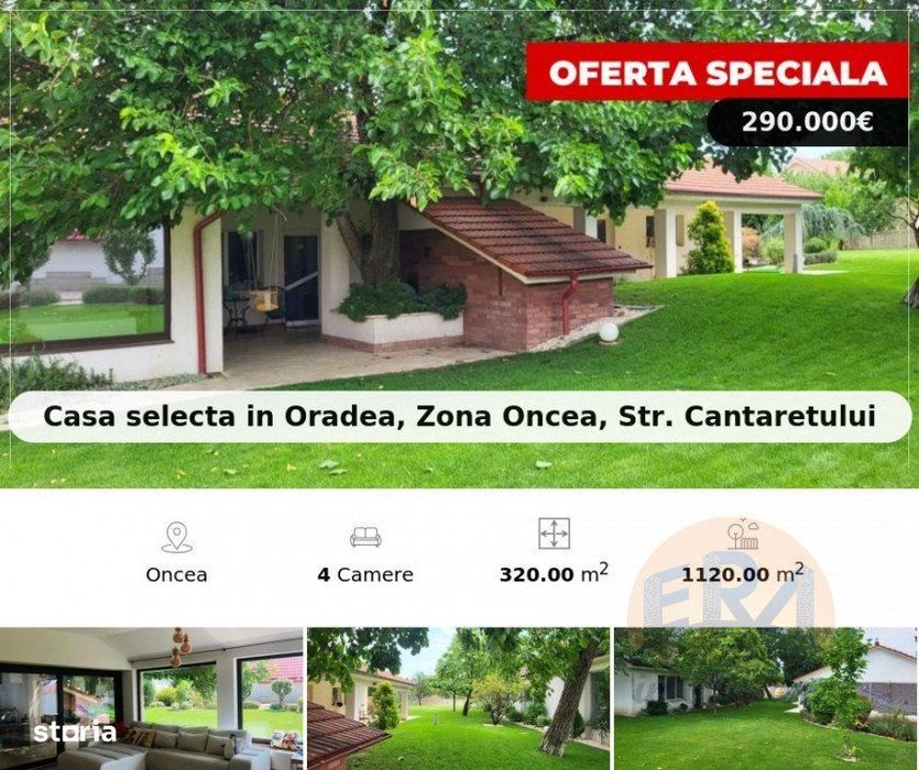 Casa selecta in Oradea, Zona Oncea, Str. Cantaretului