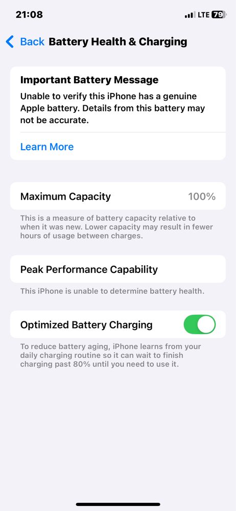 IPhone Xs Ideal 100% emkost original imei bor