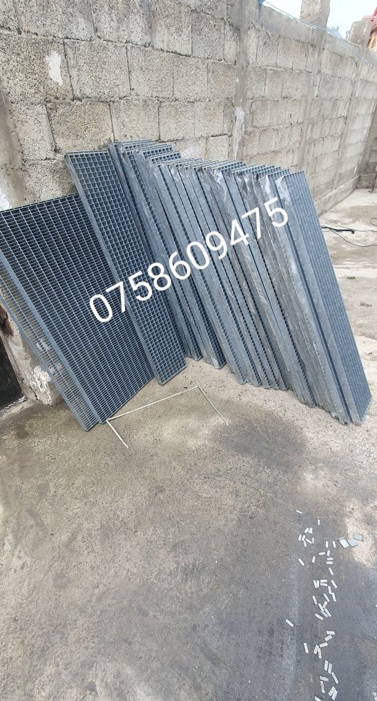 Trepte zincate 80x23 cm