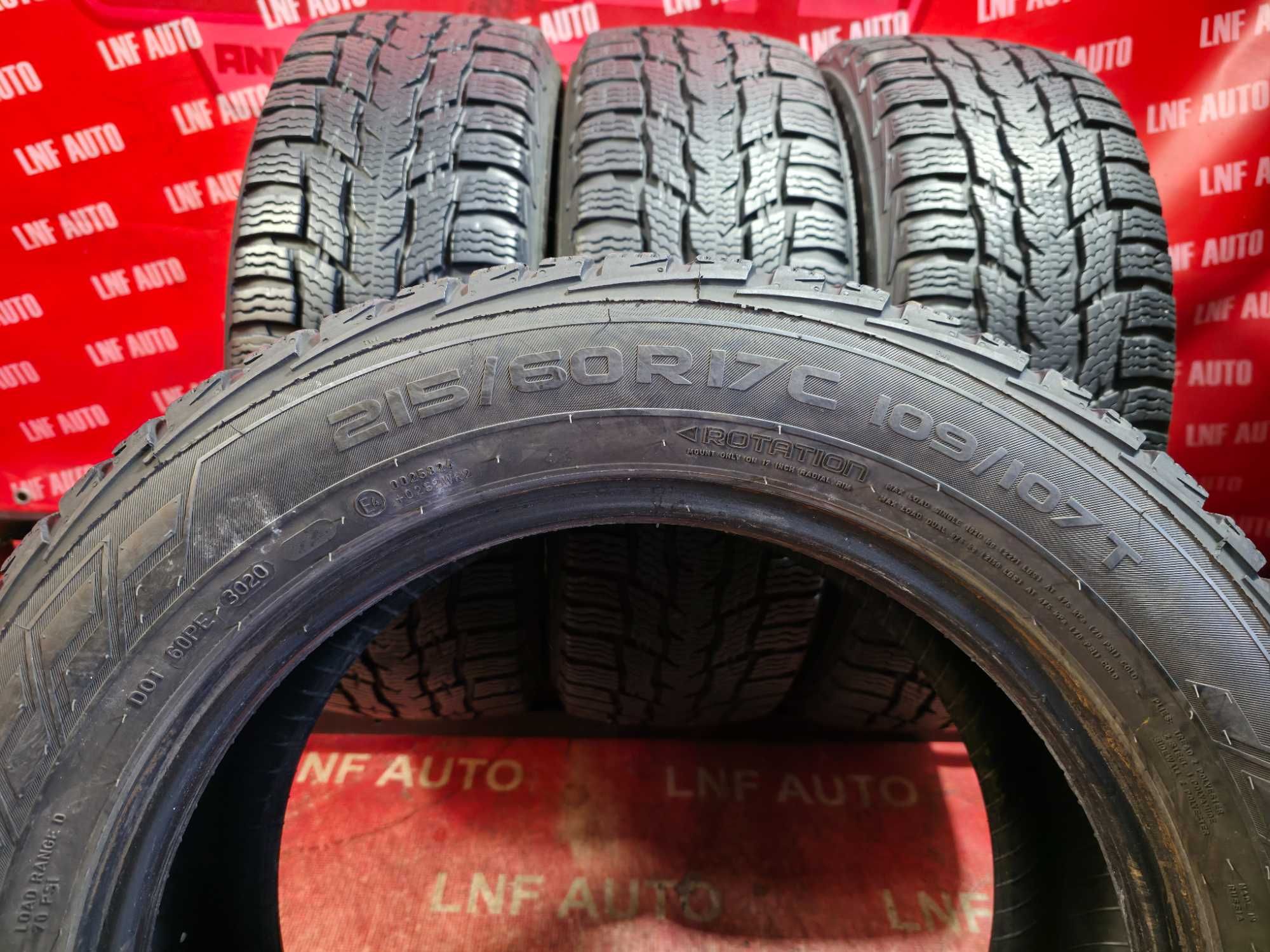 Anvelope de IARNA - 215/60/17C - NOKIAN - CA NOI - DOT 2020 !