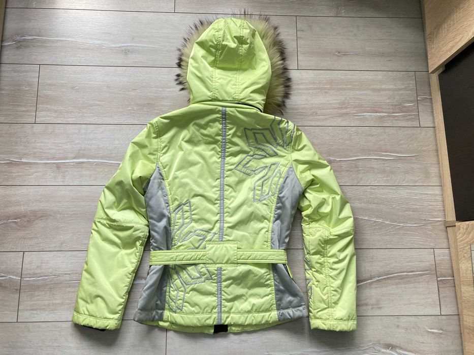 SPORTALM женско ски яке скиорско с естествен косъм размер 38 / S