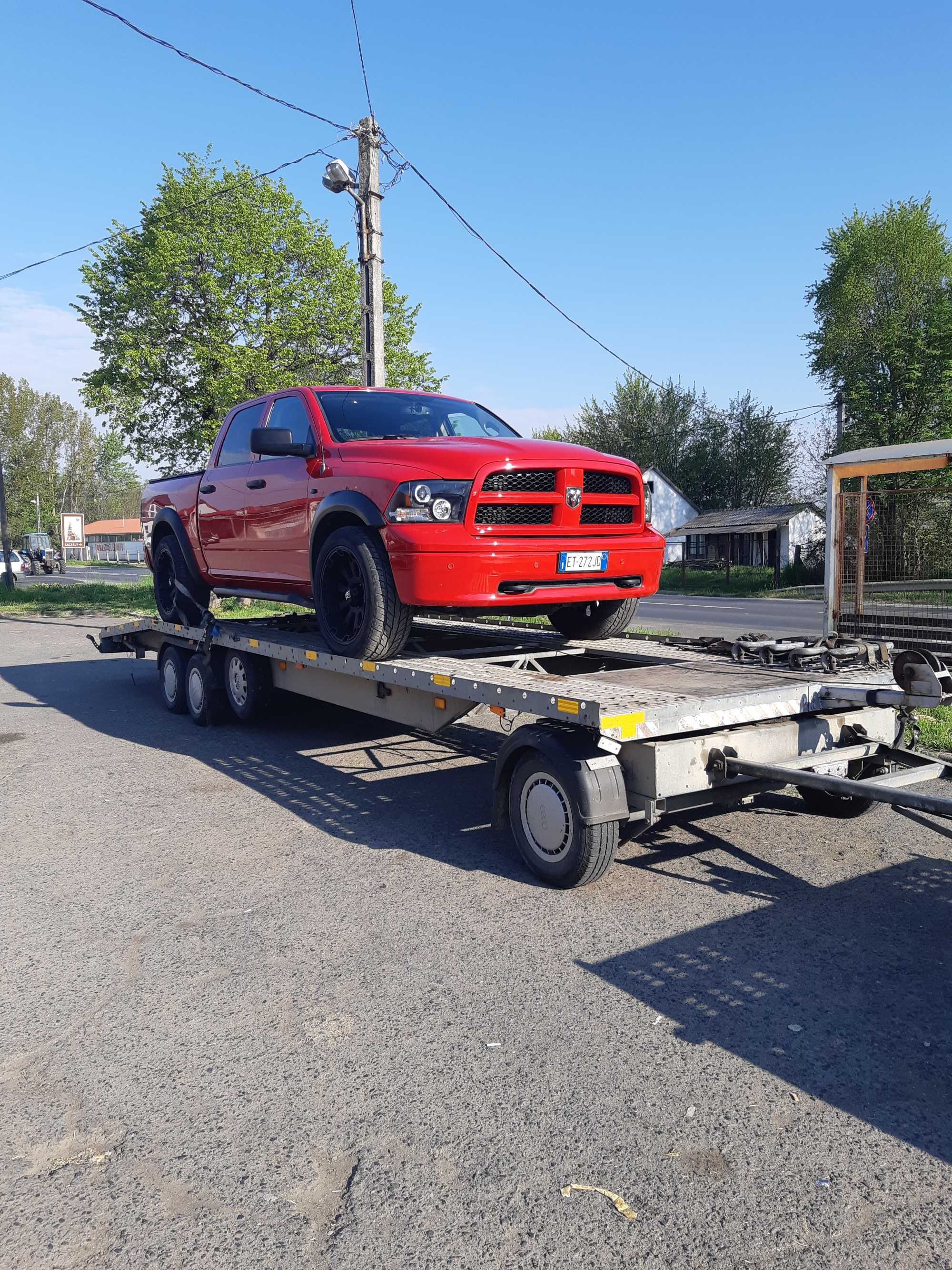 Tractari auto . Transport autoutilitare, utilaje agricole Satu Mare