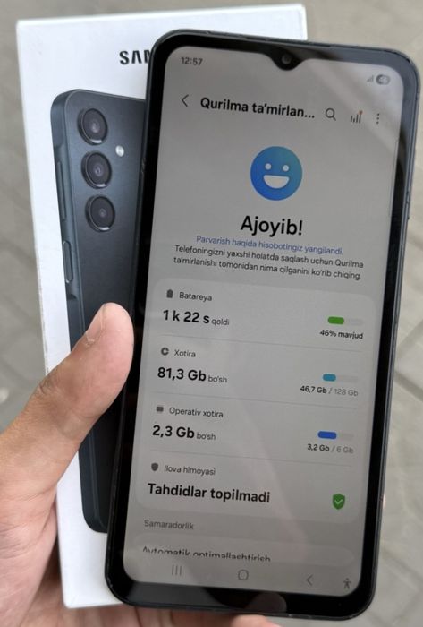 Samsung A16 6/128g. Yangi tel