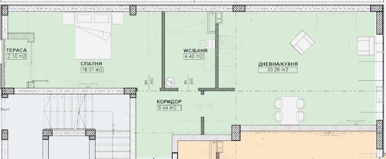 Двустаен за продажба в ж.к. Студентски град