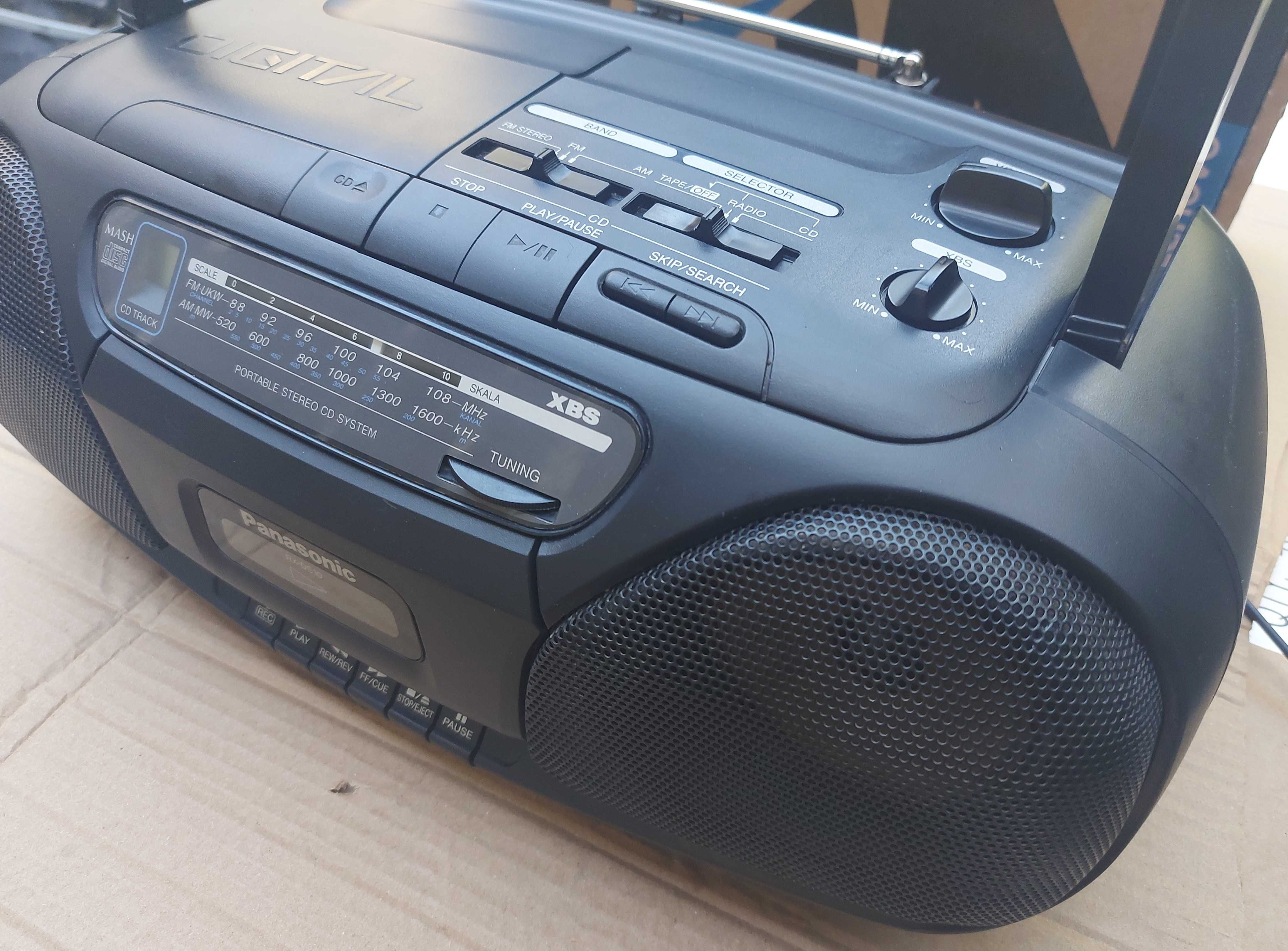 Panasonic RX-DS10 Stereo Radio Cassette Recorder Tuner/CD/Tape