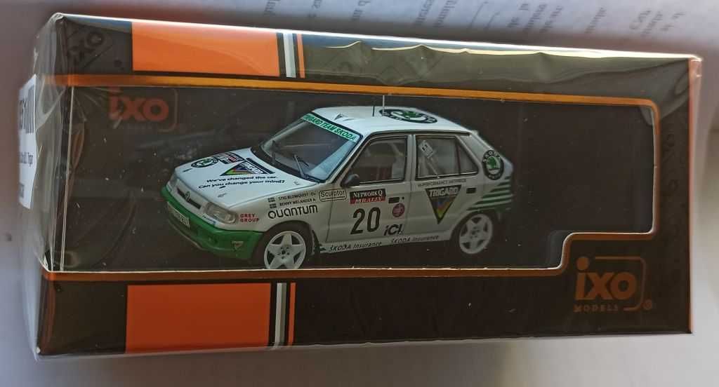 Macheta Skoda Felicia Kit Car #20 RAC Rally 1995 - IXO 1/43 Raliu