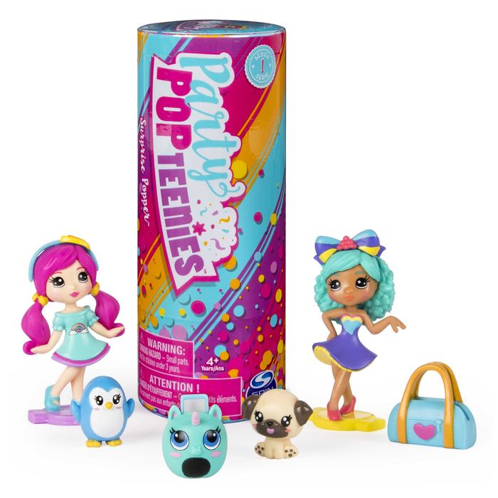 Party Popteenies Party Surprise Set с конфети,кукли и аксесоари-НОВ