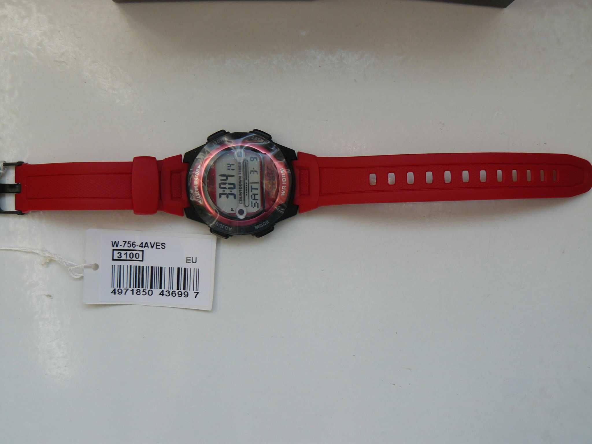 Ceas Barbati CASIO W-756-4AVES Original Mecanism Quartz Nou In Cutie