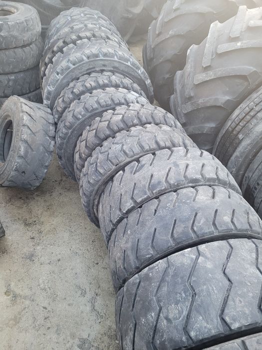 Anvelope Stivuitor Michelin 6.50 R10 cu cameră și guler