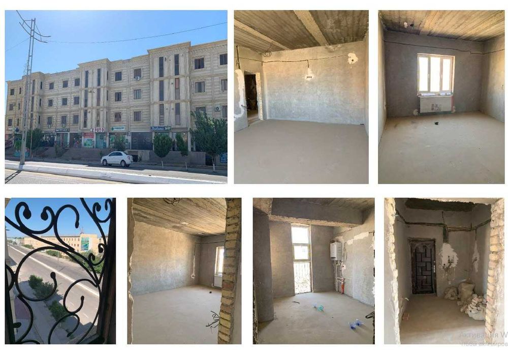 Yangi qurilgan kvartira sotiladi