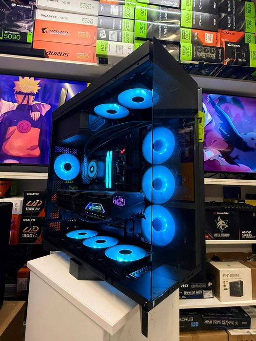 PC TOP Ryzen 9 9950x3d, RTX 5090, 48GB RAM/ SSD 4TB, TRYX LUCA,AIO,TVA