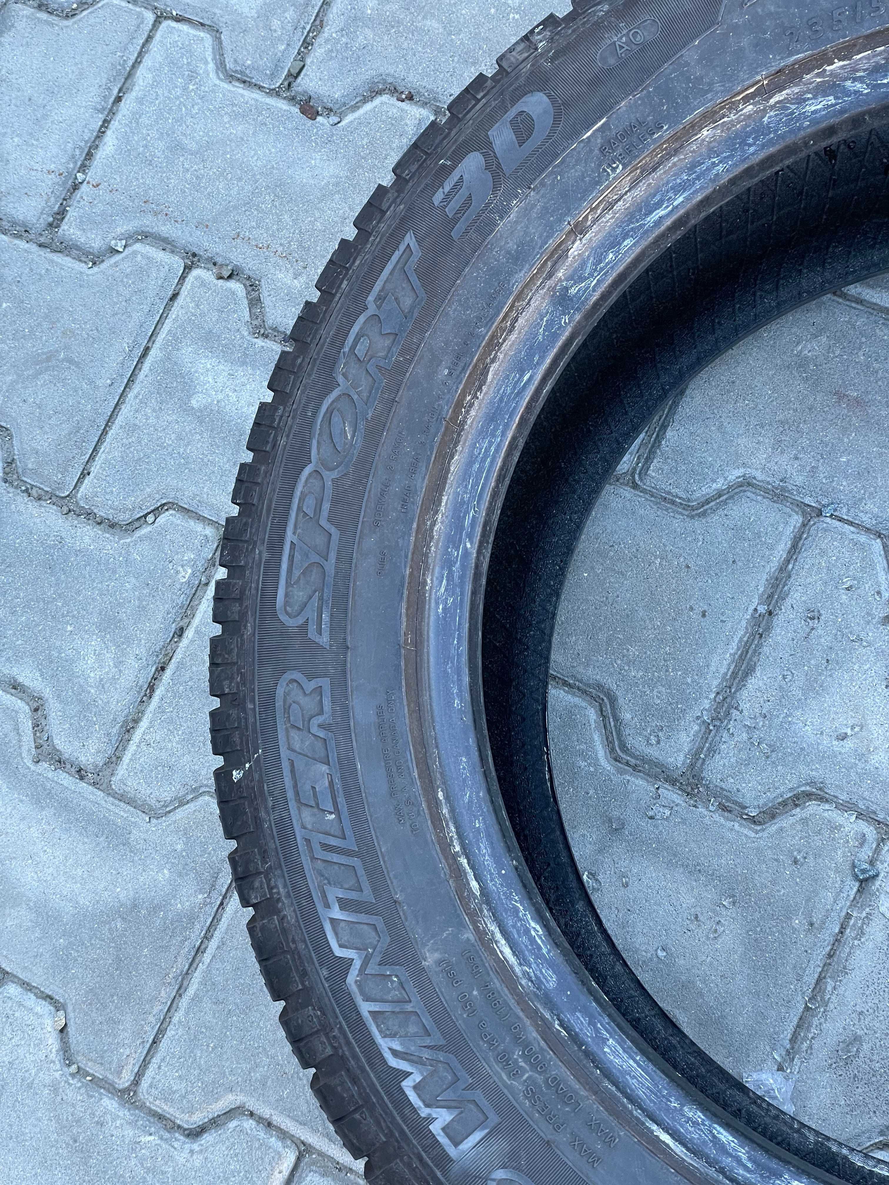 4X 235 55 18 Dunlop Wintersport 3D