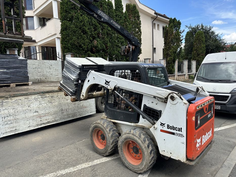 Inchiriez BOBCAT Buldo Excavator Incarcator Frontal Dumper Demolari