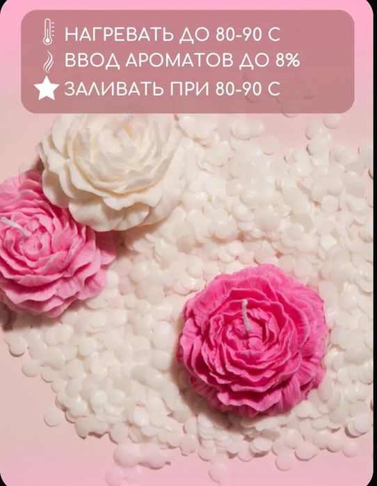 Воск формовои для свечей