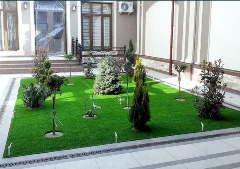 Газон екамиз палив монтаж киламиз ландшафт ктламиз