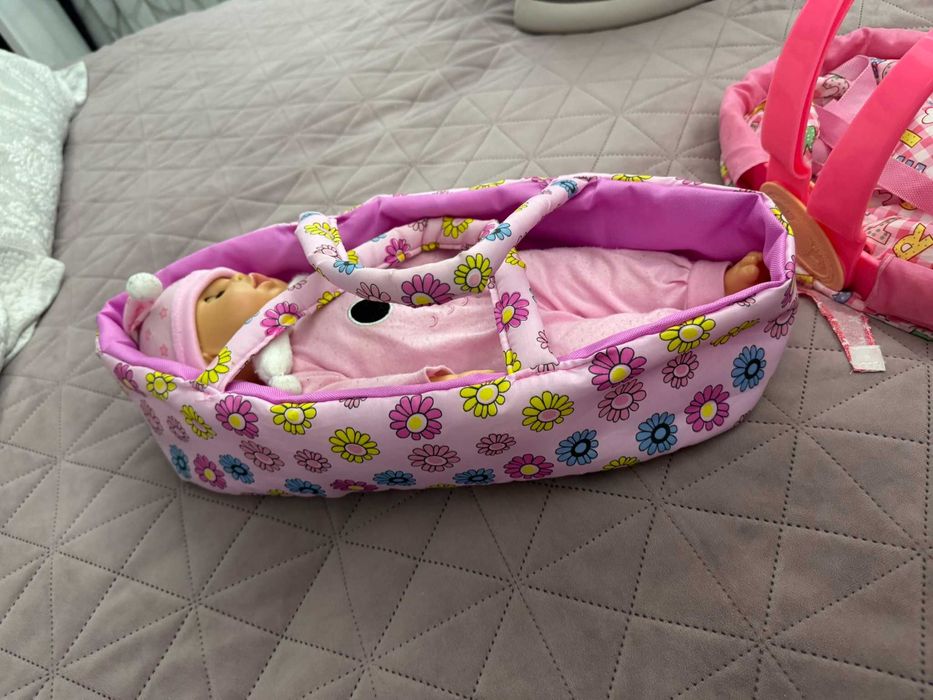 Детско Легло Smoby, раница и шезлонг за бебе