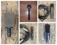 Prodip/Audio Tecnica AT2031/Sennheiser e817/Tascam TM-ST2 / RCF MD3500