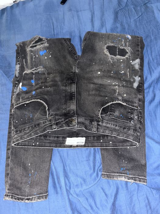 Blugi rupti bershka