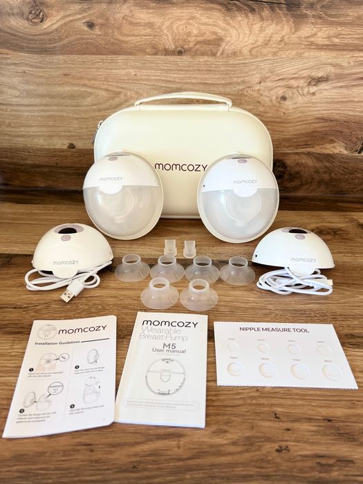 Pompa de san dubla momcozy M5 completa+accesorii extra