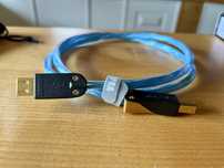Cablu Usb A-B Supra Excalibur Silver Edition 1m