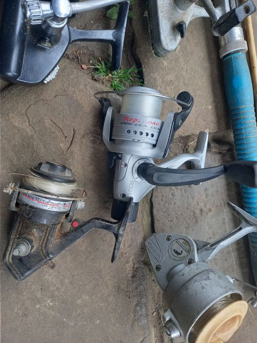 Ретро въдици мухарки Berkley graphite,DAM